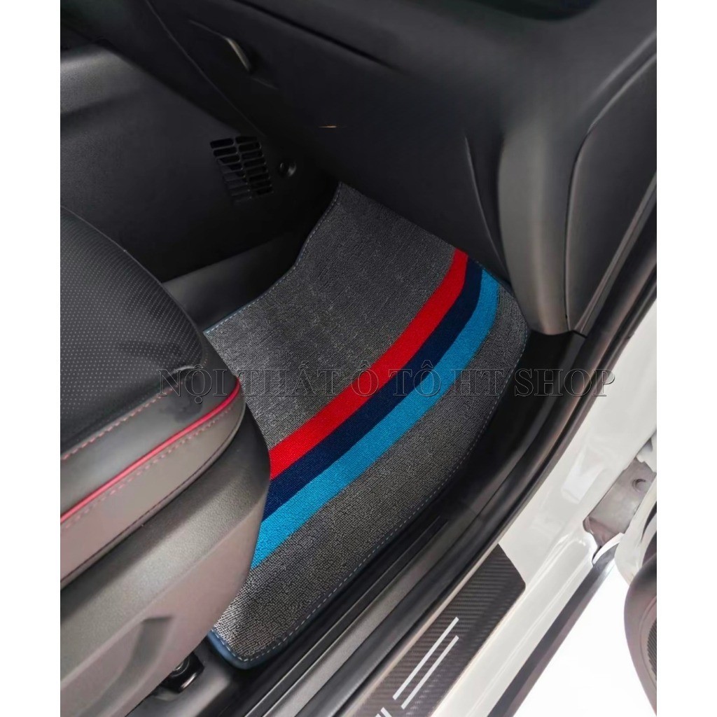 Rối lót sàn ô tô KIA sợi cước cắt theo phom xe 5 chỗ Kia Seltos-Kia Sonet-Kia Soul-Kia Seltos-Kia Carens-Kia Sportage