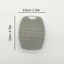 Bàn Chải Tắm Silicone Mềm Chà Lưng – Tẩy Tế Bào Chết Nhẹ Nhàng, Massage Da, Không Gây Đau Rát Khi Tắm