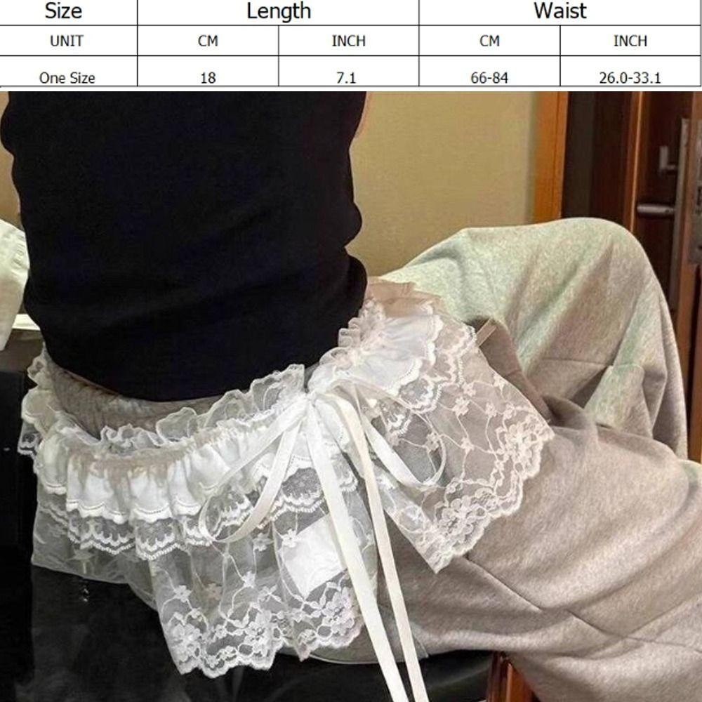 Váy Mini buộc dây và bông tai thêu hoa, phù hợp dạo phố