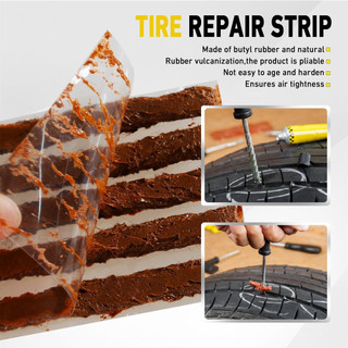 Bộ Dụng Cụ Vá Vỏ Xe Không Ruột Khẩn Cấp 21 Món – Dụng Cụ Vá Lốp Xe Máy, Ô Tô Đầy Đủ Khi Đi Xa