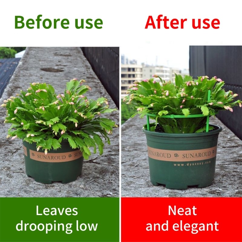 Boom Bộ 5 Tháp Cọc Cà Chua Cho Giường Vườn Lớn Lên Trellis Nhựa Bền Cho Chậu Vườn Và Hỗ Trợ Cây