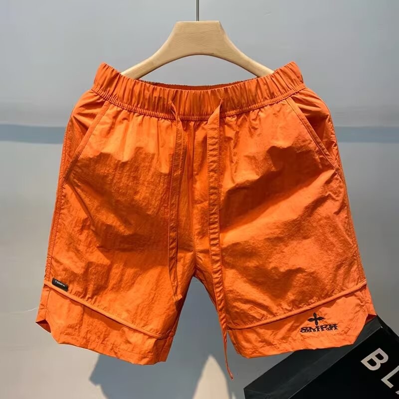 Quần Short Nam Đi Biển Họa Tiết, Khô Nhanh, Thích Hợp Mùa Hè