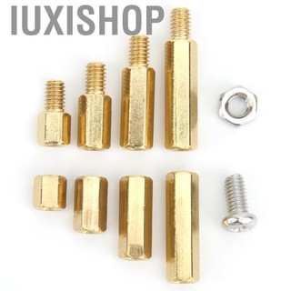 Iuxishop Garosa 120pcs M4 Hex Standoff ốc vít kit nam nam thép không gỉ cho PCB bo mạch chủ với hộp lưu trữ