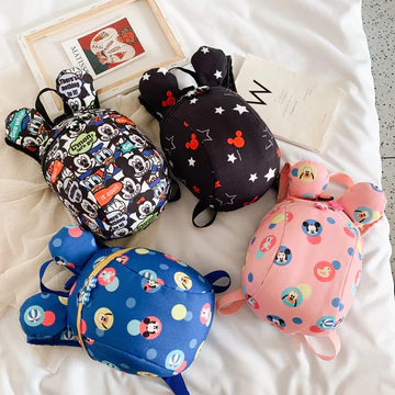 Trẻ Em Túi Đi Học Nhỏ Chống Mất Hoạt Hình Dễ Thương Mickey Mẫu Giáo Ba Lô Mẫu Giáo Bé Gái Mẫu Giáo Ba Lô Dễ Thương Trẻ Sơ Sinh Tập Đi Túi Chống Mất Ba Lô Bé Gái Túi Đi Học Thời Trang Trẻ Em Vải Nhỏ Tú