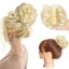 Kẹp móng vuốt KANGN, Tóc tổng hợp​​ ​​Kẹp mở rộng Flower Bud Wig Bun, Bun xoăn lộn xộn​​ Phụ kiện tóc Fluffy Ball Head Wig Bun Head ​​Tạo kiểu tóc nhanh​​