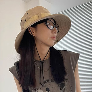 Mũ Chống Nắng Có Thể Gấp Gọn, Vành Rộng Bảo Vệ Chống Tia UV - Dành Cho Nam Nữ, Phù Hợp Cắm Trại