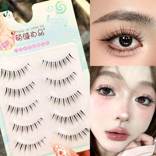 Lông Tơ Truyện Tranh Mắt Wispy Mi Người Phụ Nữ Mô Phỏng Lông Mi Giả Cho Làm Đẹp Mắt Cosplay DIY Trang Điểm