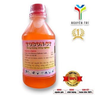 Chất Bám Dính Tobon-ST (Chai 500ml) - Tăng Hiệu Quả Thuốc, Chống Rửa Trôi, Giải Độc Cây