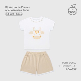 La pomme AW2025 BST Bộ cộc tay La Pomme cho bé T8.4