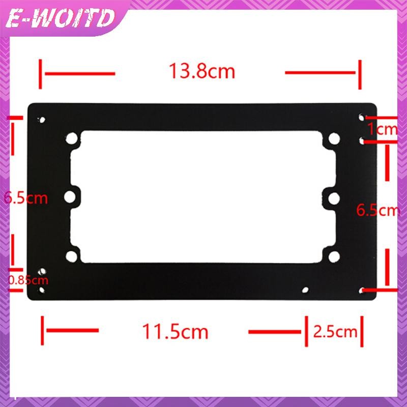 E-woitd Đen Bạc ATX Nguồn Điện Lớn Sang SFX Bộ Chuyển Đổi Khung Xe Nhỏ Vách Ngăn HNVN