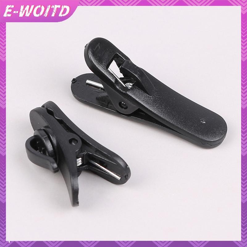 E-woitd 10 Chiếc Tai Nghe Cáp Dây Kẹp Dây Cổ Núm Kẹp Tổ Chức Giá Đỡ HNVN