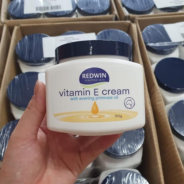 Kem dưỡng Redwin Vitamin E Cream 300g Úc chính hãng/ Dưỡng Da Mềm Mịn