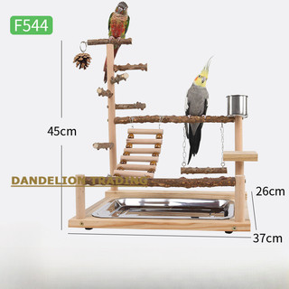 [DANDELION] Giá đỡ chim Vẹt Leo Lưới Khung leo Vẹt Giá đỡ huấn luyện Vẹt Cloud Thang xích đu Đồ chơi chim Cầu treo