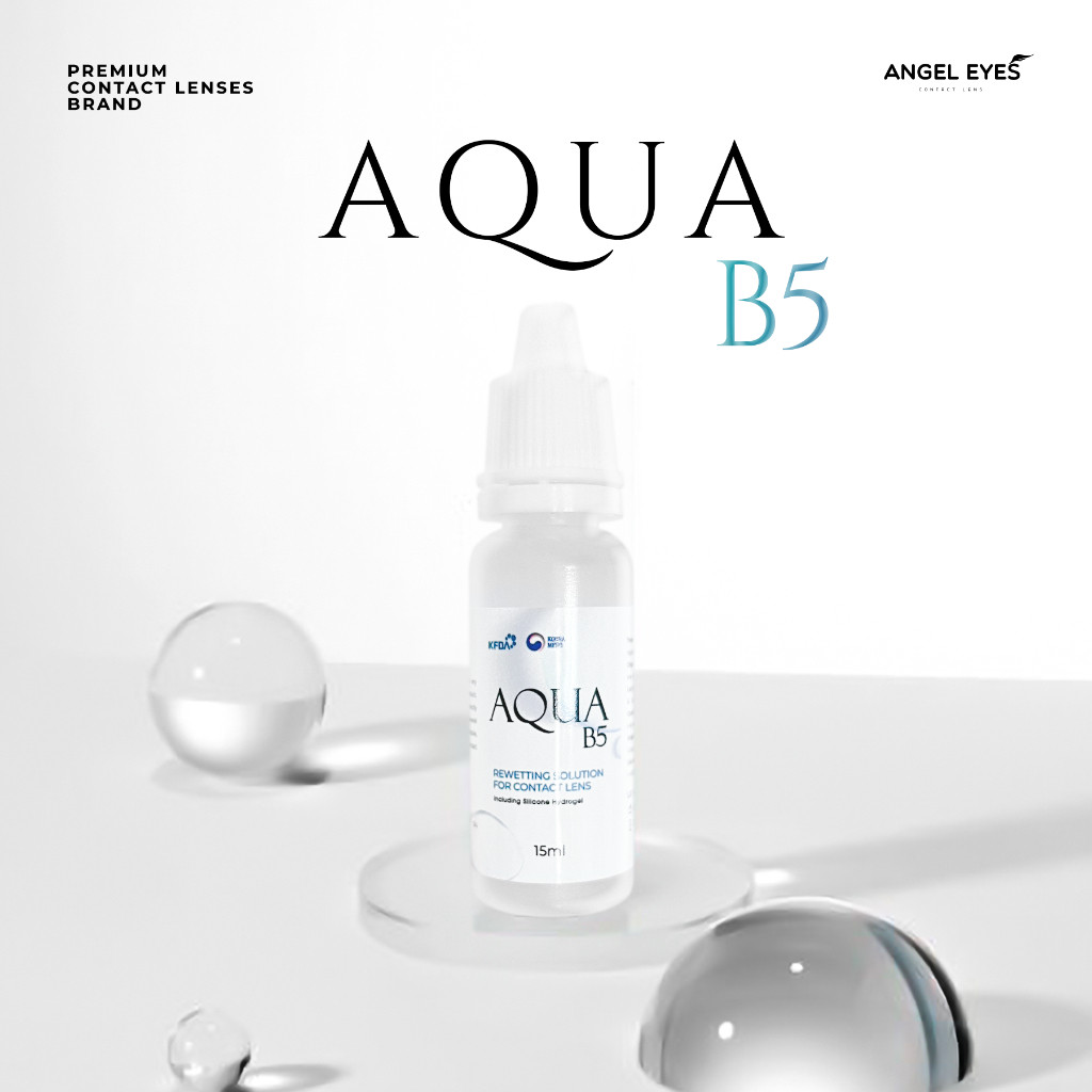 [HÀNG MỚI VỀ] Nước nhỏ mắt lens Aqua B5 cao cấp cho mắt nhạy cảm Angel Eyes phân phối (Nước nhỏ mắt kính áp tròng)
