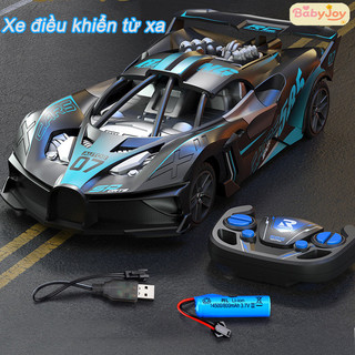 【BabyJoy】Xe điều khiển từ xa Bugattii 1:20,Siêu Xe điều khiển từ xa Xe Đua Đồ Chơi,Xe Ô Tô Dùng Pin Siêu Mạnh