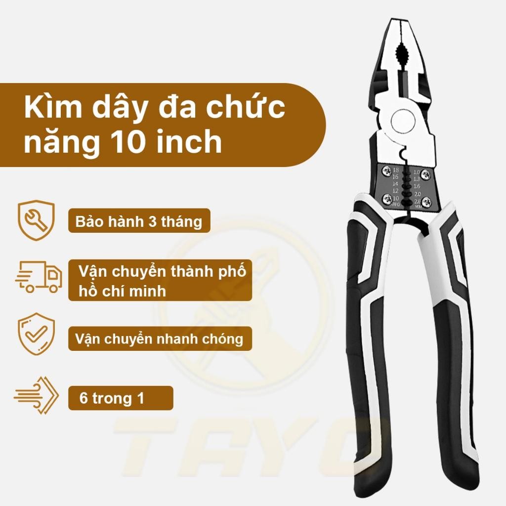 [ LOẠI 1 ] Kìm Cắt Sắt Siêu Khỏe Cắt Đứt Mọi Loại Thép, Ổ Khóa, Dây Xích, Cáp Điện, Kìm Nhọn Đa NăngP HT-128