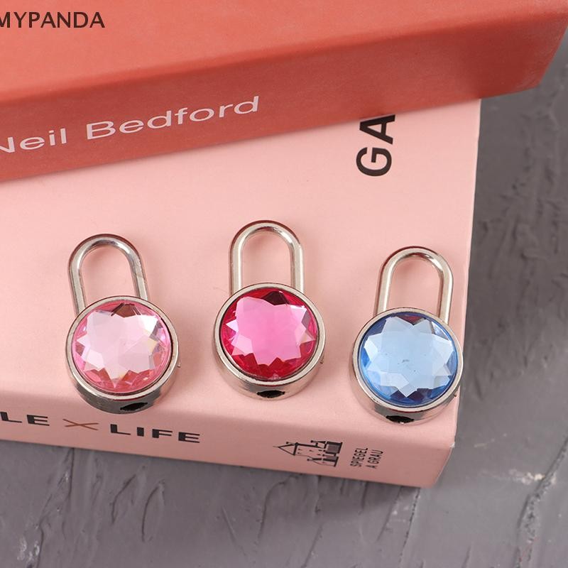 MYPANDA 1 Bộ Khóa Màu Tròn Khóa Phần Cứng Có Khóa Chìa Khóa Cho Du Lịch Hành Lý Hộp Trang Sức Nhật Ký Đám Cưới Vali Sách.
