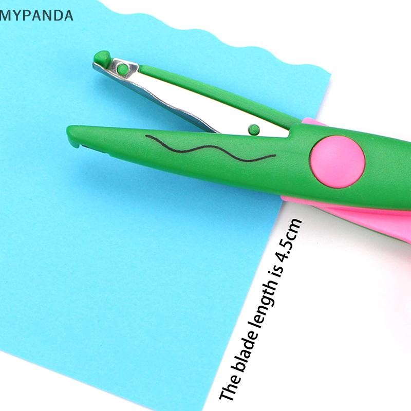 MYPANDA 6 Cái / bộ Kéo Họa Tiết Sóng Cắt Giấy DIY Dụng Cụ Thủ Công Giấy Thủ Công Thẻ Ảnh Kéo Trẻ Em Quà Tặng Đồ Dùng Văn Phòng.