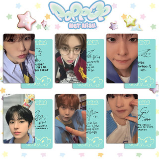 GC9 6 Cái / bộ NCT WISH LOMO Card 2th Mini Album poppop MAKESTAR Bưu Thiếp Bộ Sưu Tập KPOP Stars Ngoại Vi CG9