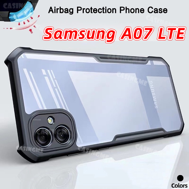 Ốp Điện Thoại Trong Suốt Túi Khí Samsung A07 2025 LTE Cho Samsung Galaxy A27 A37 A57 A07 A17 LTE SamsungA07 5G 4G Ốp lưng Trong Suốt Acrylic Chống Sốc Ốp Lưng TPU Mềm