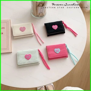 GC2 Ví nữ màu kẹo phong cách Hàn Quốc ví gấp sinh viên ngọt ngào thời trang phù hợp với CG2