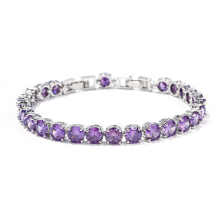 Châu Âu Mỹ ins Phong Cách Mới Vòng Tay Zircon Nhiều Màu Sắc Nữ 6mm