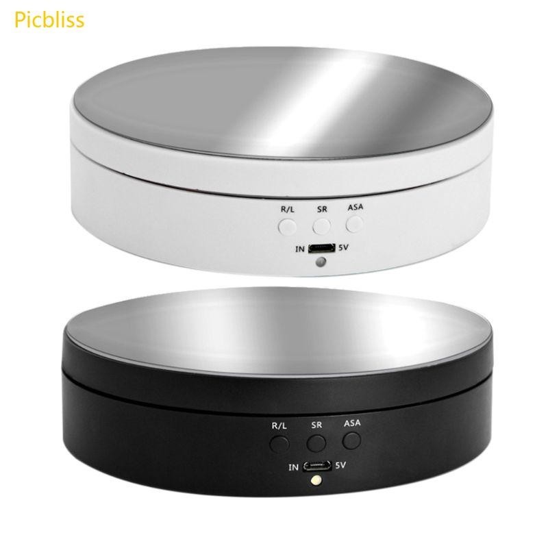 3 Electric Rotating Display Stand Mirror Turntable Jewelry Holder ...