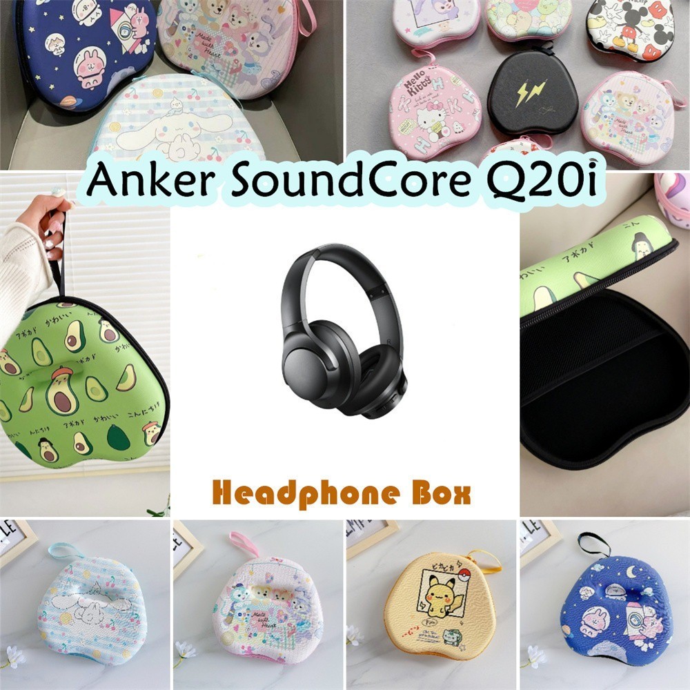 [Ngôi sao tương lai] Dành cho hộp đựng tai nghe Anker SoundCore Q20i Túi đựng tai nghe Hộp đựng tai nghe EVA