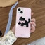 Ốp Điện Thoại Hình Mèo Ngọc Trai Dễ Thương + Chân Đế Cho iPhone 17 16 15 14 13 12 11 Pro Max X Xr XsMax 7 8 Plus SE2020