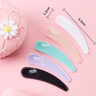 Lưỡi Liềm Thìa Muỗng Nhỏ Mặt nạ Thìa Kem Thìa Mỹ Phẩm Muỗng Nhỏ Nhựa Muỗng Muỗng Muỗng Muỗng