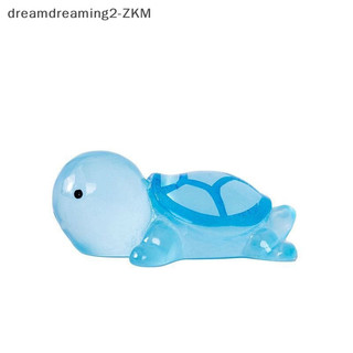 [dreamdreaming] 6 / 10 Con Rùa Dạ Quang Trang Trí Nhà Cảnh Quan Nhựa Thủ Công Phát Sáng Rùa Vườn Cá Thu Nhỏ Đồ Trang Trí [zkm]