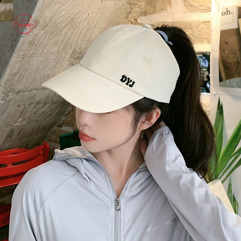 Parade Bóng Chày Snapback Đuôi Ngựa Nửa Trống top kpop Mũ Nữ Chống Nắng Che Nắng Mũ Thể Thao Thường Ngày VN
