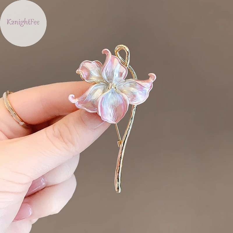 K2nightfee Phong Cách Mới Tính Khí Cảm Giác Nước Lily Men Hoa Lily Trâm Cài Cho Nữ Đám Cưới Tiệc Văn Phòng Cài Áo Quà Tặng VN