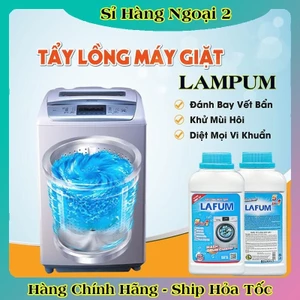 Dung Dịch Vệ Sinh Tẩy Lồng Máy Giặt LAFUM Làm Sạch Cặn Bẩn Lồng Giặt 500ml