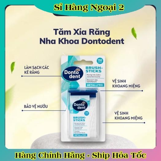 TĂM NHỰA XỈA RĂNG NHA KHOA VÀ XỊT THƠM MIỆNG DONTODENT -HÀNG NỘI ĐỊA ĐỨC
