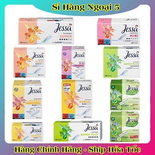 Băng vệ sinh Tampon Jessa hộp đủ size - Hàng Nội Địa Đức