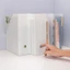 TUYỆT VỜI 1 Cái Giá Để Đồ Tập Tin, Để Bàn Nhựa Để Bàn Thư Mục, Giá Để Giấy Tài Liệu Giá Để Sách Dọc Giá Đựng Tạp Chí