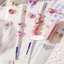 GREAT Panda Cherry Blossom String Pen, DIY Beads Press Gel Pen, Bút Sinh Viên Xóa Được Viết Văn Phòng Phẩm Bút Giải Nén