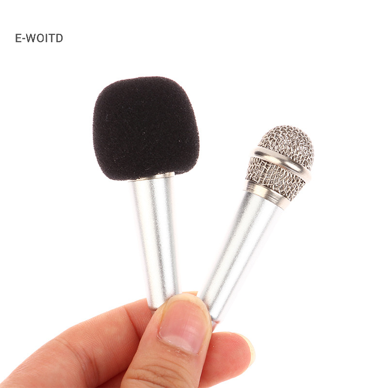 Micro E-WOITD 3.5mm Mic Karaoke Di Động Tai Nghe Tất Cả Trong Một Tai Nghe Stereo Có Dây Tai Nghe In-Ear Hát Hiện Vật HNVN