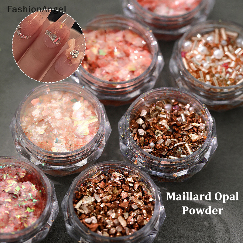 Fashionangel Mỏng Lấp Lánh Hỗn Hợp Móng Tay Kim Sa Lấp Lánh UV Gel Acrylic Horaphic Lấp Lánh Mảnh Làm Móng Tay Đầu Ch Dành Cho Nữ Đồ Dùng Móng Tay TH