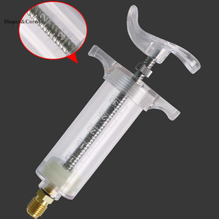 Diaper & CORED Car A / C Oil / Dye Injector 30Ml 1Oz Với Bộ Chuyển Đổi Khớp Nối Nhanh Mặt Thấp 1 / 4 Điều Hòa Không Khí Ô Tô Dầu Tiêm YTH