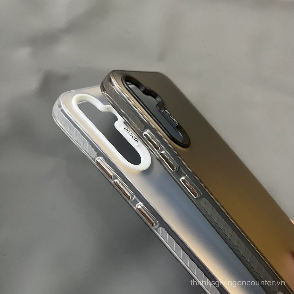 Vì vậy, mát Bạc Glossy trường hợp điện thoại Đối với Samsung A55 A54 A35 A15 a05s A14 A35 A12 A13 A22 A23 A31 A32 A33 A50 A51 A52 A53 A70 A71 A72 A73 chống sốc sương mờ cứng trường hợp điện thoại 0bqr
