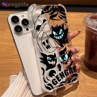 Vỏ Trong Suốt Gengar Ghost Hoạt Hình Cho OnePlus Nord N100 N10 3 CE3 2 CE CE2 Lite 2T ACE 3 3V 2V 2 12R 11 11R 10T 9 RT 9R 8 8T 7 7T 6 6T Pro Ốp Lưng Ốp điện thoại mềm