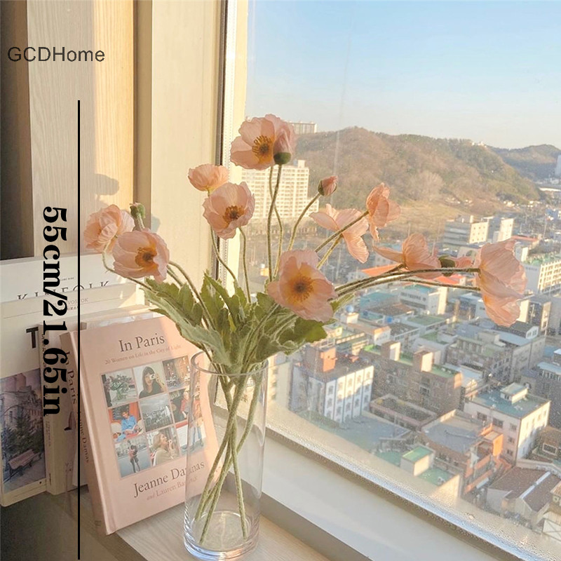Gcdhome 1 Bó Hoa 4 Lụa Nhân Tạo Giả Ngô Cưới Hoa Hoa Trang Trí Tiệc Sân Vườn Nhà
﻿ Nóng bỏng