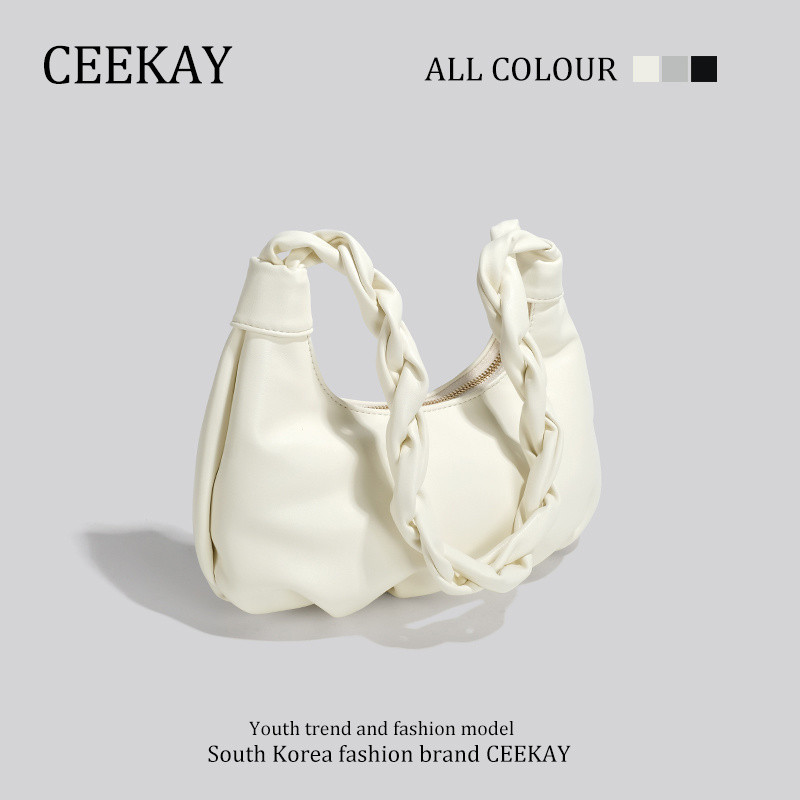 Ceekay Túi đeo chéo một vai họa tiết đám mây cao cấp