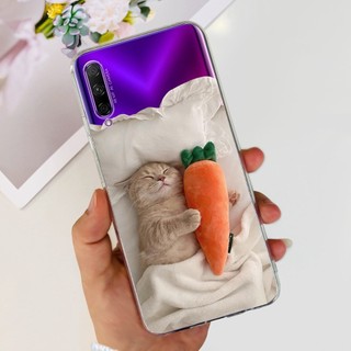 Vỏ Mềm Cho Huawei Y9s P Smart Pro 2019 Ốp điện thoại Hoa Phổ Biến Trong Suốt Silicon TPU Ốp điện thoại Cho Honor 9X Pro HLK-L41 Ốp điện thoại