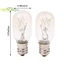 1Pc T20 E12 120V 15W/25W Bóng đèn thay thế sợi đốt cho tủ lạnh