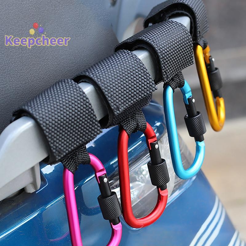 [Keepcheer] Móc xe tay ga điện xe máy Móc trước bằng hợp kim nhôm Móc tay lái cho xe đẩy em bé Móc treo móc xe đẩy em bé [Mới]