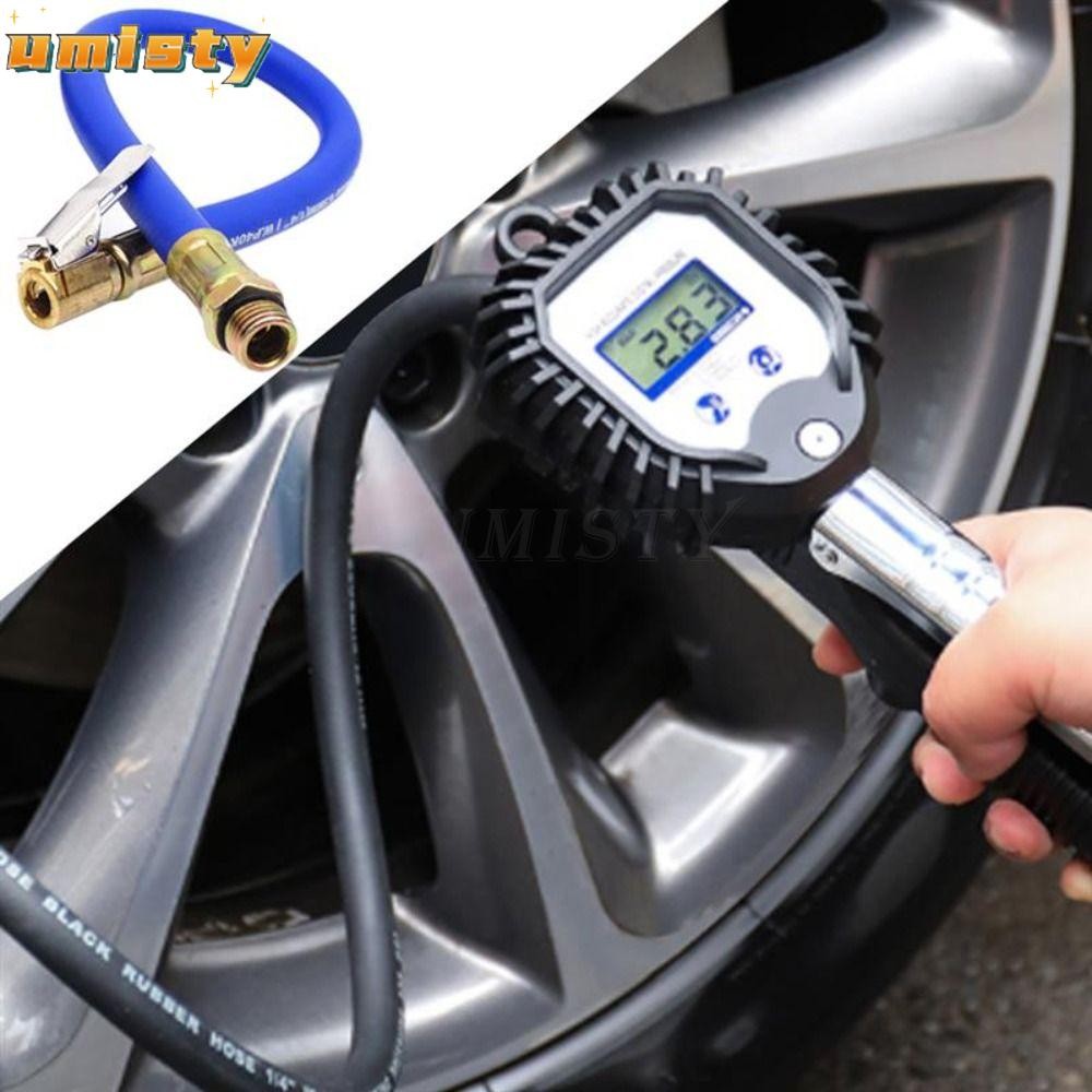 Ống bơm hơi lốp UMISTY, Ống cao su lụa thô chịu nhiệt, Máy nén khí di động bền bỉ Ống lốp ô tô