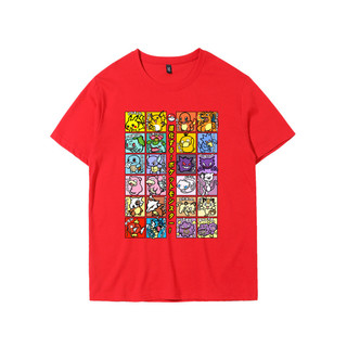 Áo thun ngắn tay Pokemon Pikachu Psyduck Squirtle Charmander hoàn hảo cho mùa hè!